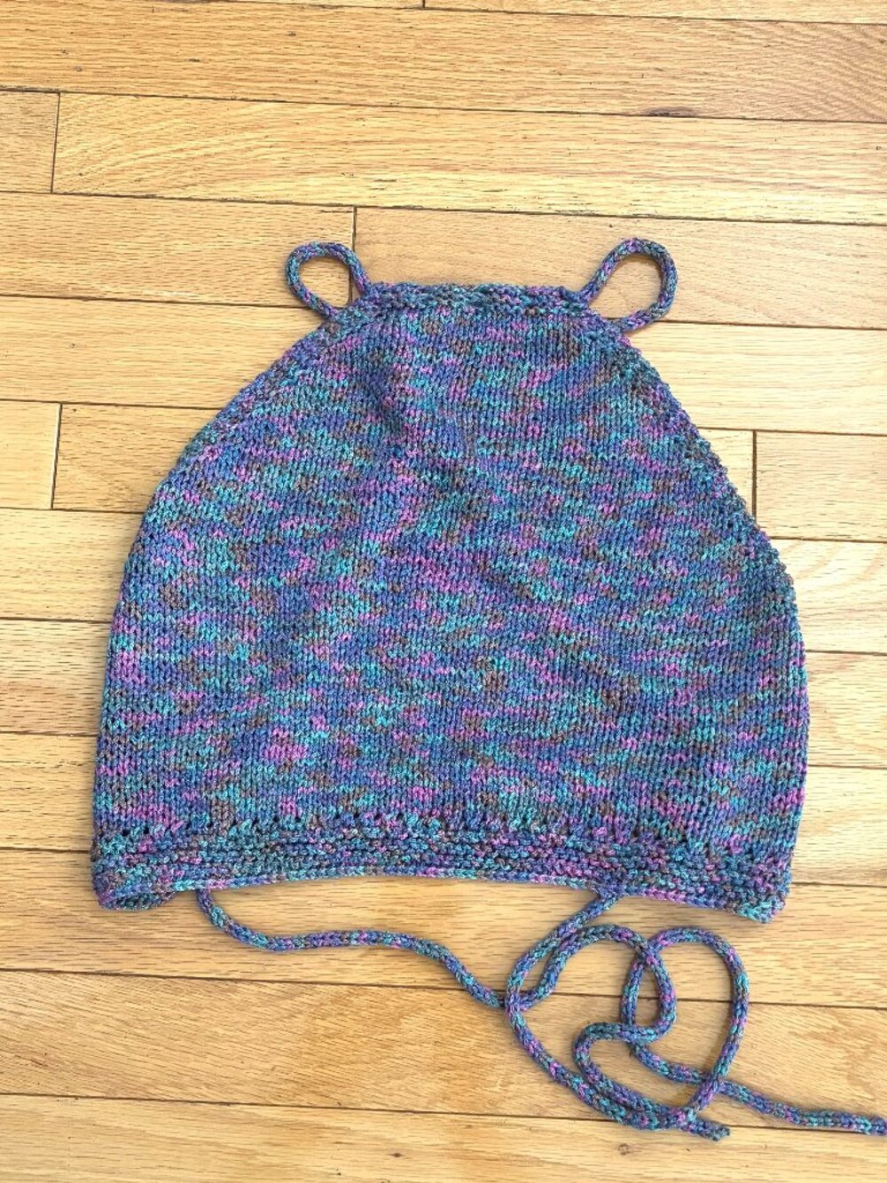 Hand Knit Halter Top